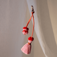 Pom Pom Bag Charm