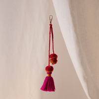 Pom Pom Bag Charm