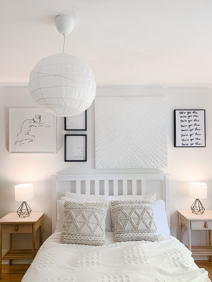 Neutral Zen Bedroom Makeover With Minimal Colour